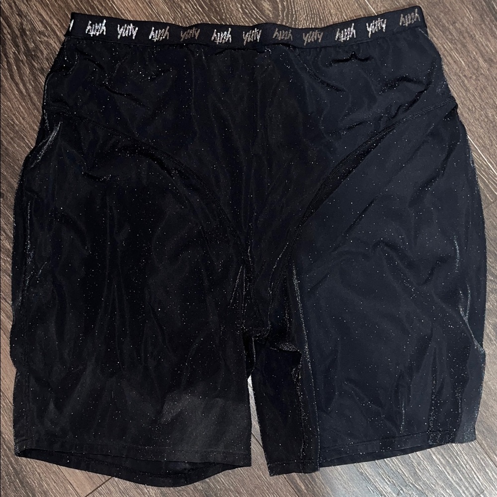 YITTY Black Sparkle Bike Shorts